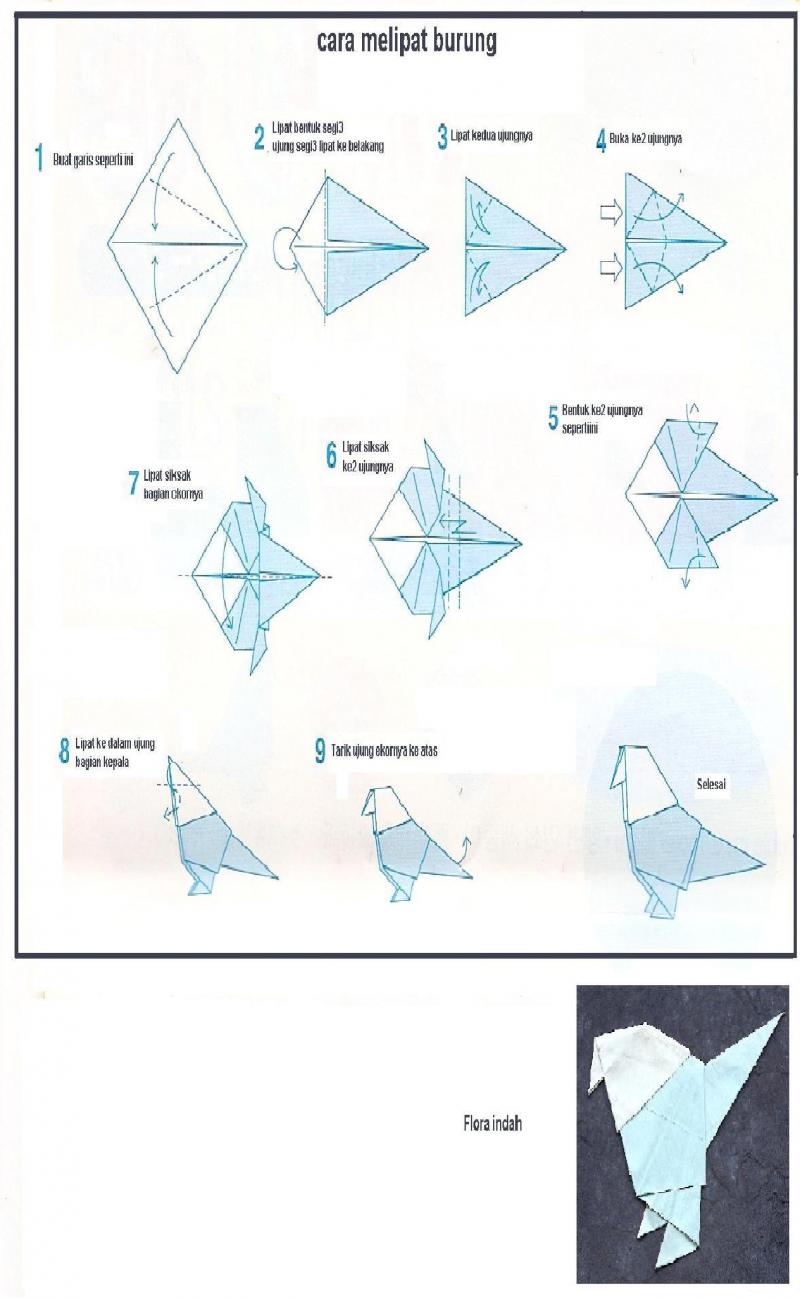 macam macam origami  Fachri s Blog