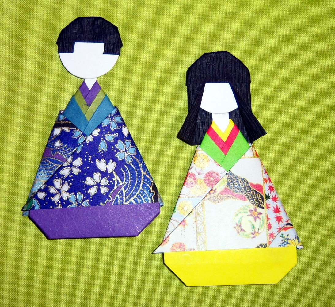 Cara Membuat Boneka Kertas Origami Versi 1 Fachris Blog